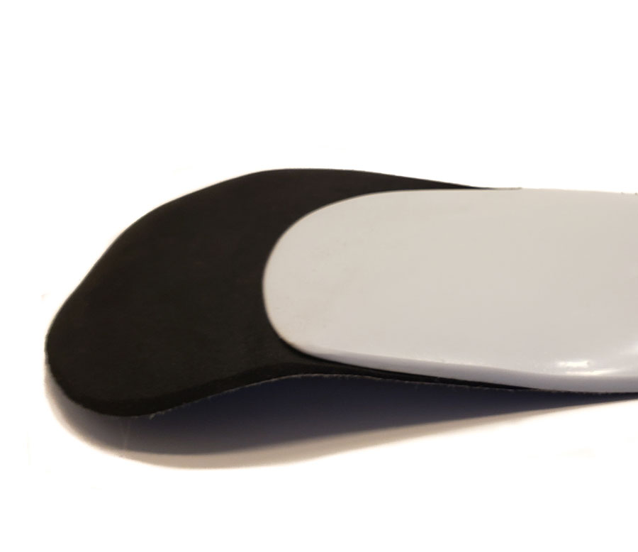 Two-layer shell and foam construction